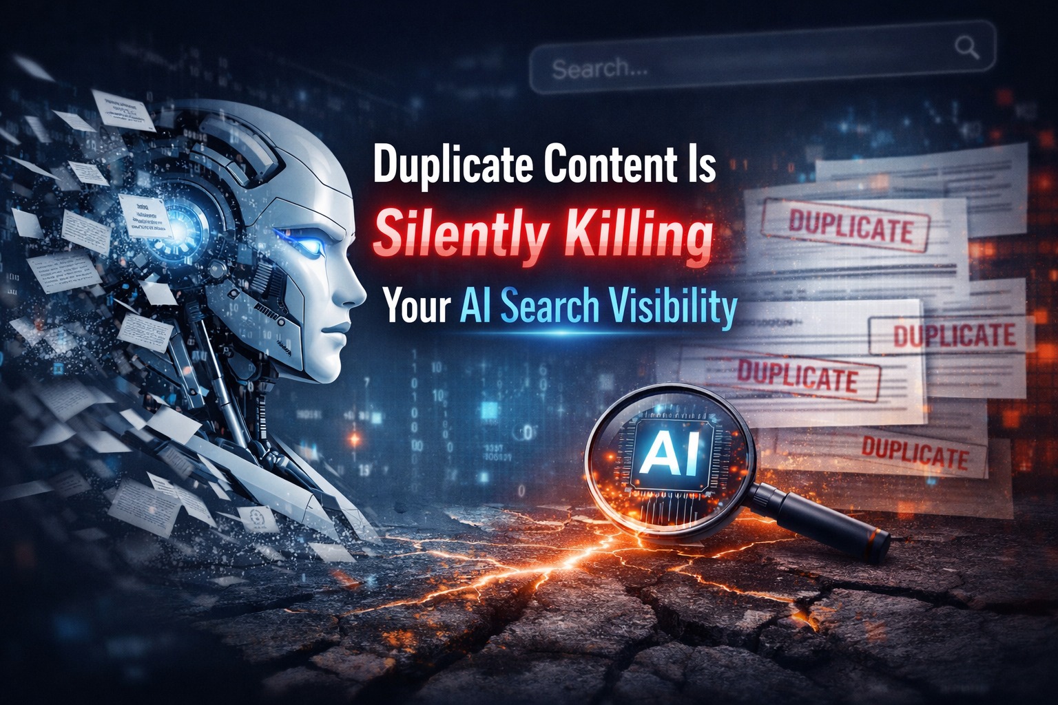 Duplicate Content Is Silently Killing Your AI Search Visibility