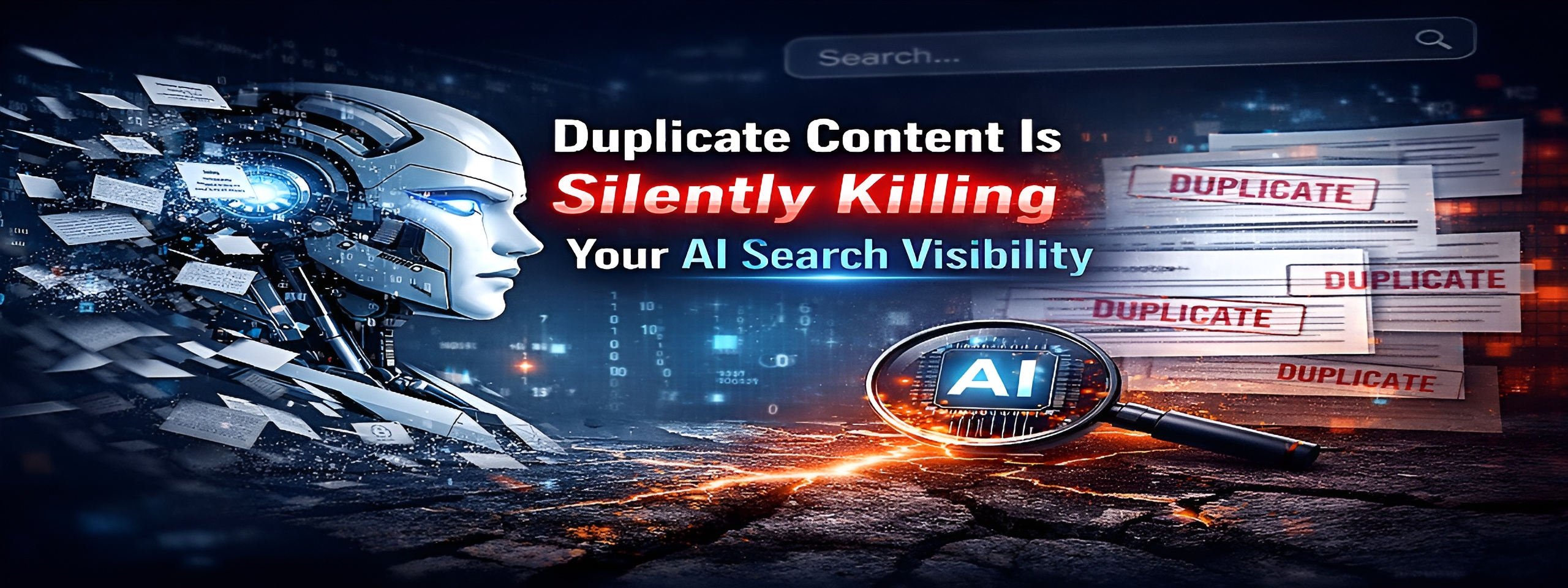 Duplicate Content Is Silently Killing Your AI Search Visibility